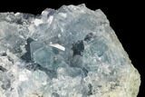 Sky Blue Celestine (Celestite) Crystal Cluster - Madagascar #139441-2